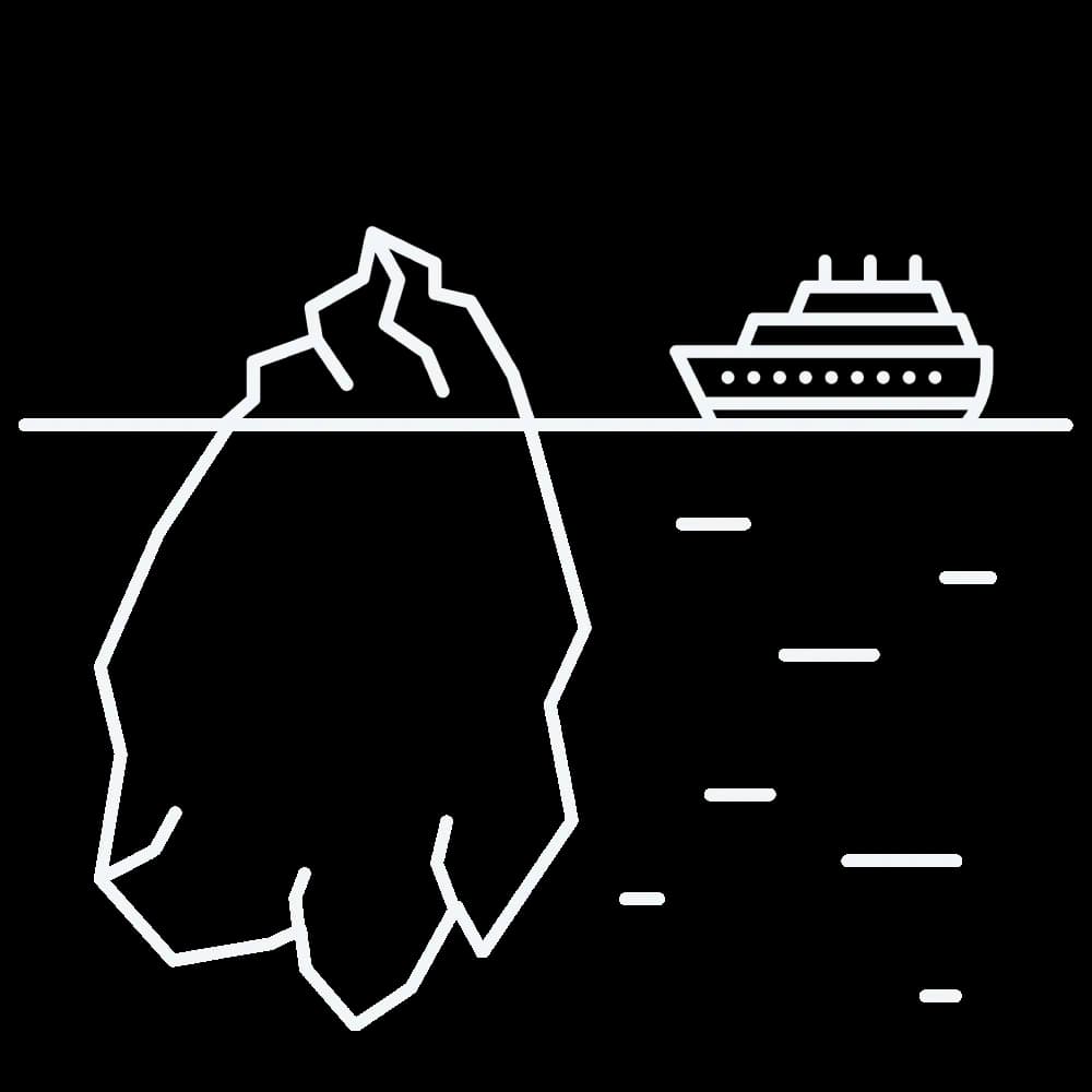 iceberg graphic